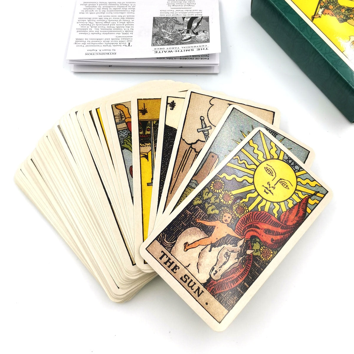 The Rider Tarot Deck 78 Cards Set by White Market
