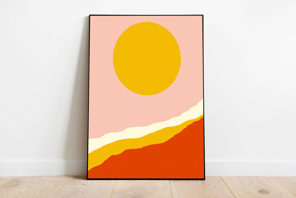 Art Print: Desert Sun