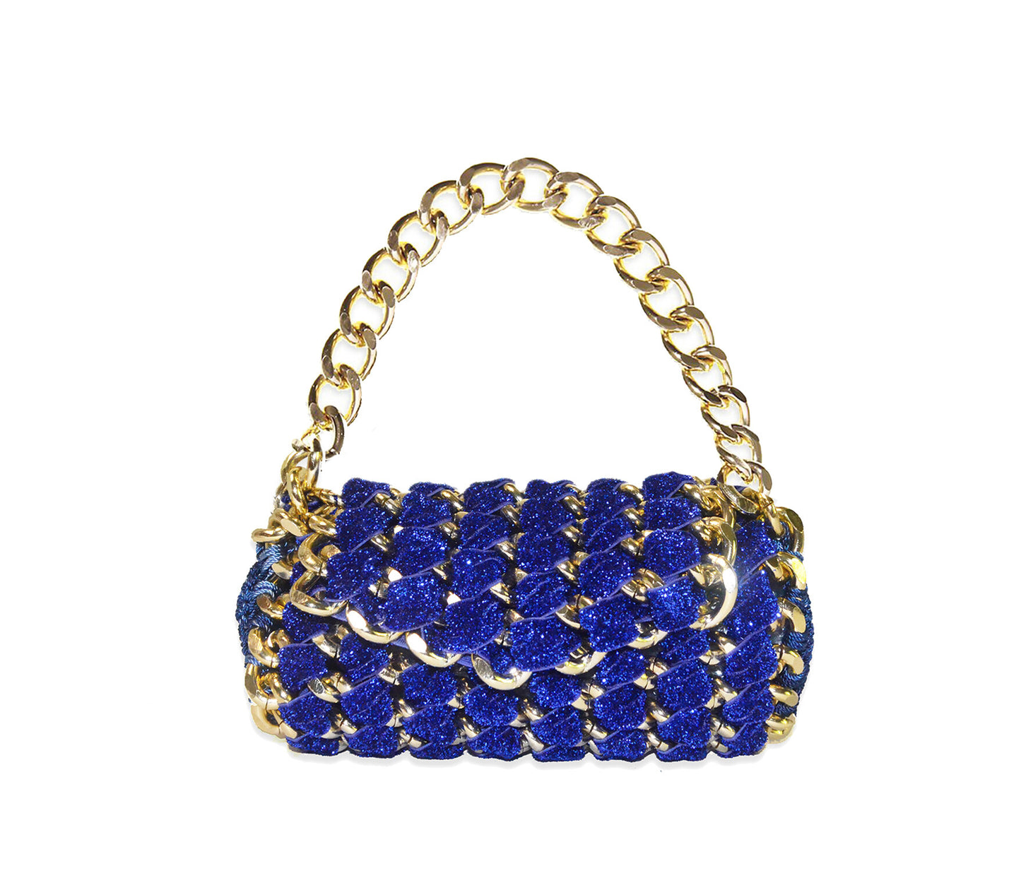 Pouch Shimmer Cobalt
