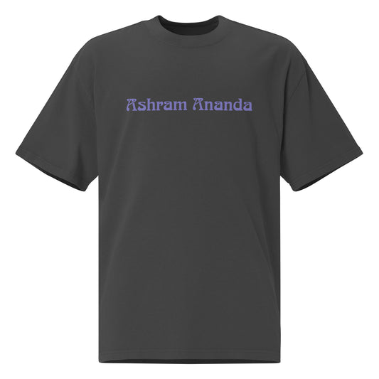 Ashram Ananda Oversized faded T-shirt